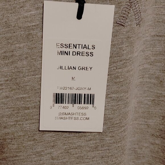 Jillian Harris x Smash Tess Essentials Mini Sweat Dress Women's Size Medium BNWT - Picture 5 of 7